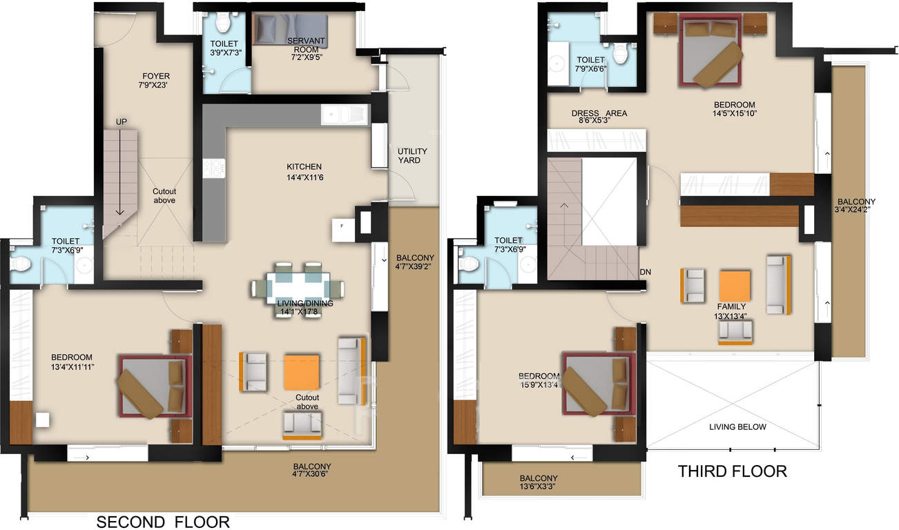 Nitesh Camp David Floor Plan