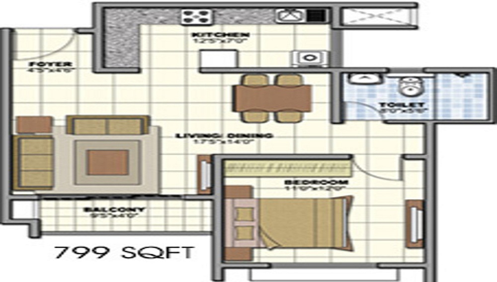 Ackruti City Ackruti Countrywoods Floor Plan