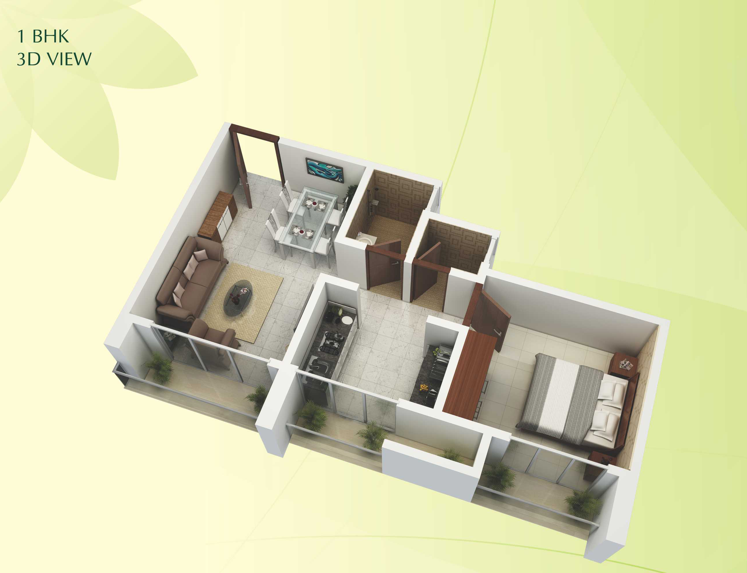 1 Bhk 1t Apartment With Size 635 Sqft Saleable Sqft For Sale In Ozone Serene Urbana Devanahalli Bangalore