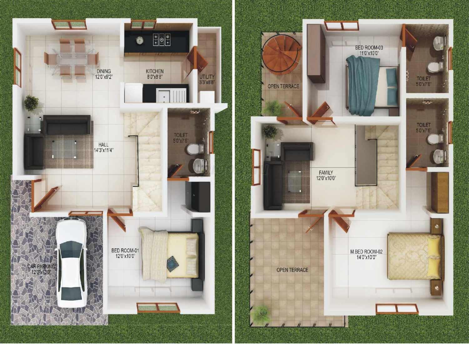 Peninsula Palmville Floor Plan