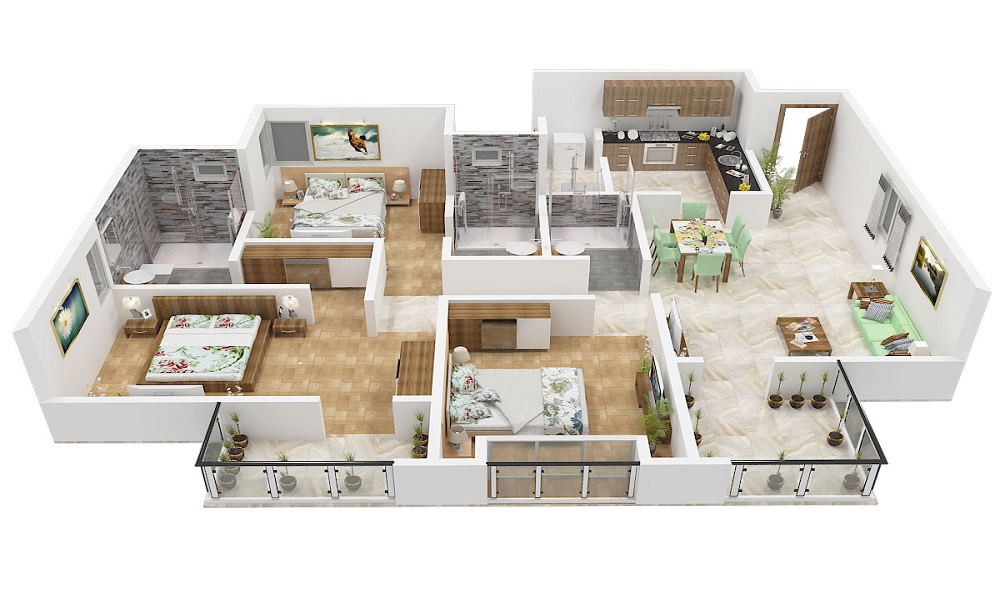 PNR Shreeniketana Floor Plan