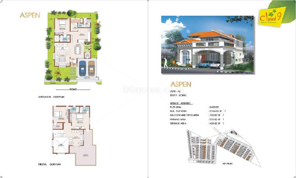 Prasiddhi Cloud 9 Independent Villa Floor Plan