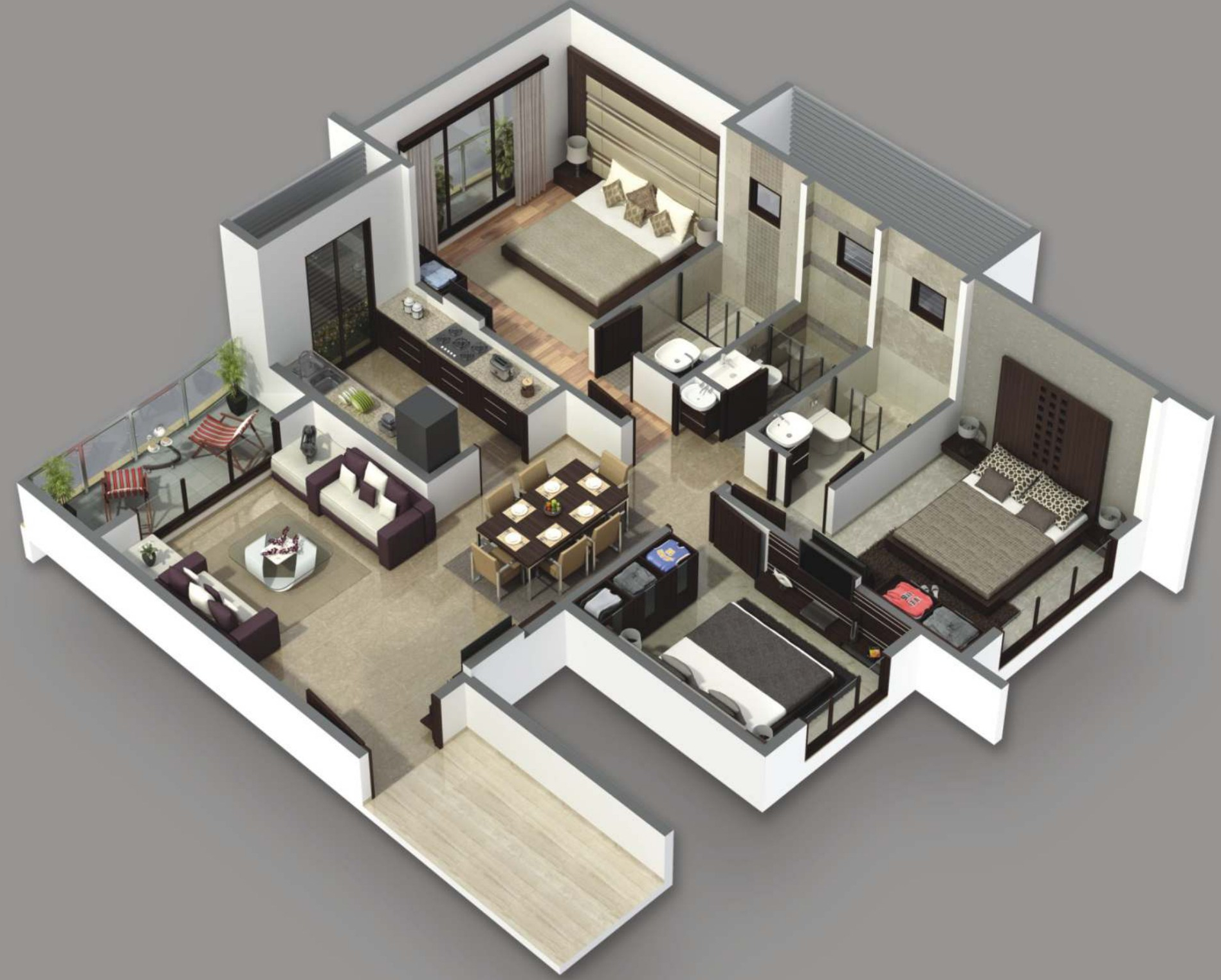 Puravankara Purva Gold Crest Floor Plan