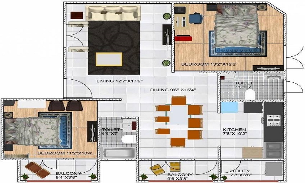 Sahasra Grand Floor Plan