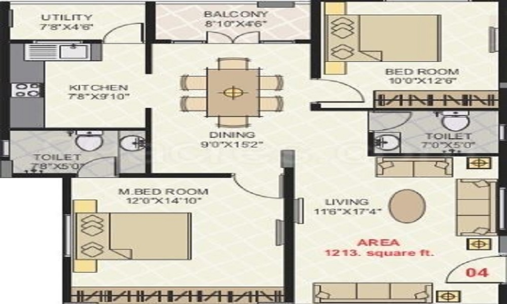 Sai Keerthana Sarovar Floor Plan
