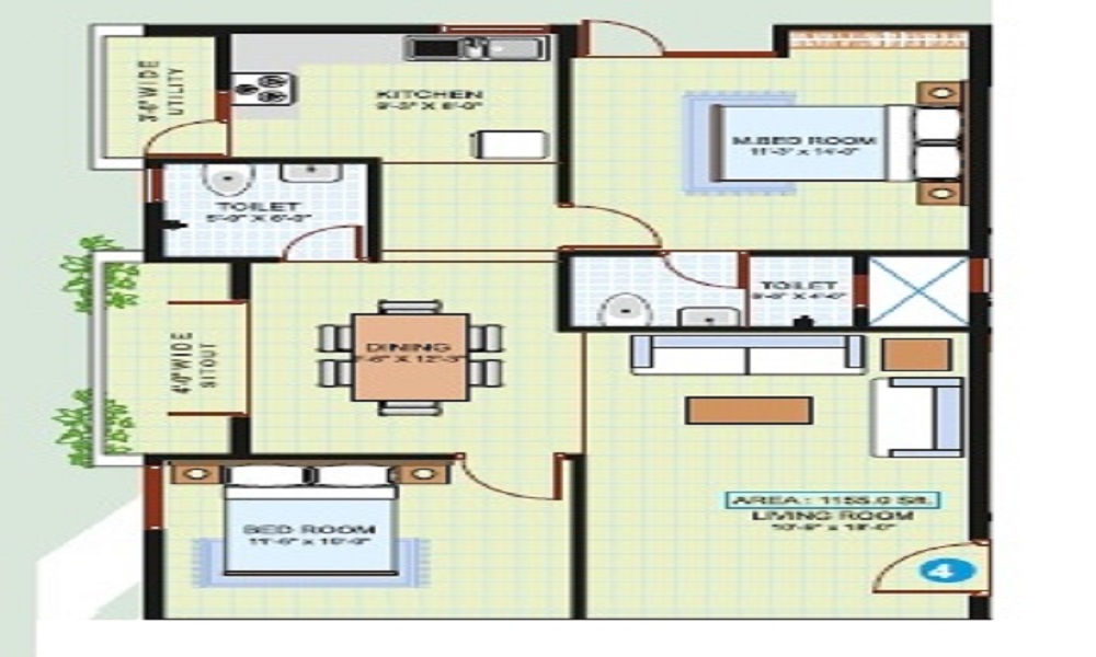 Sai Sai Paradise Bangalore Floor Plan