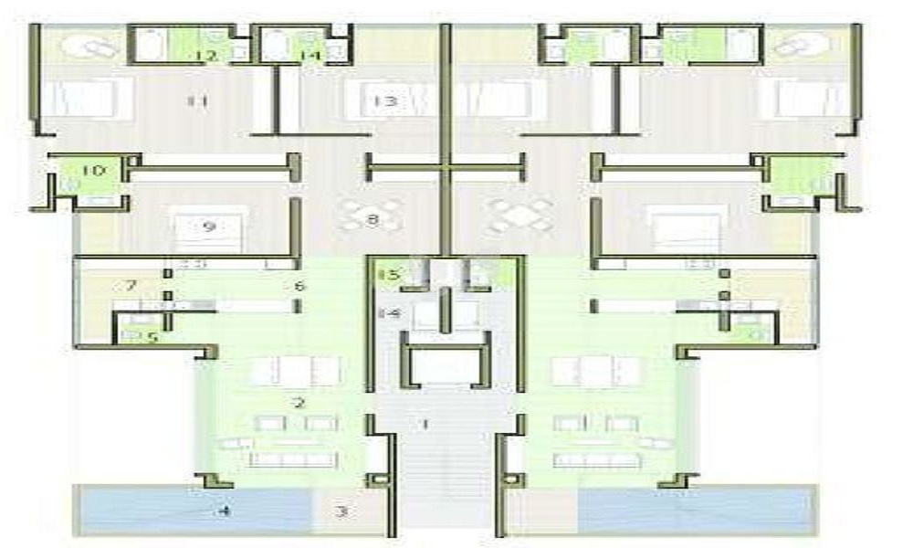 Salarpuria Esplanade Floor Plan