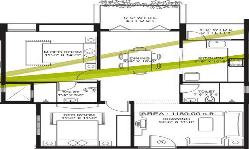Sandeep Dhruva Floor Plan