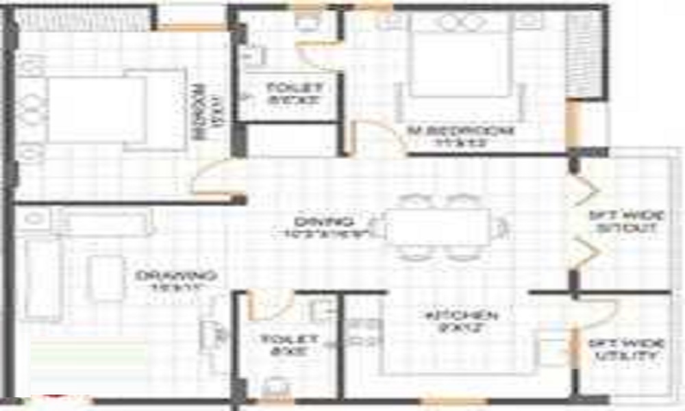 Saroj Cosmos Floor Plan