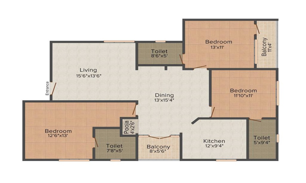 Scion Windflower Floor Plan