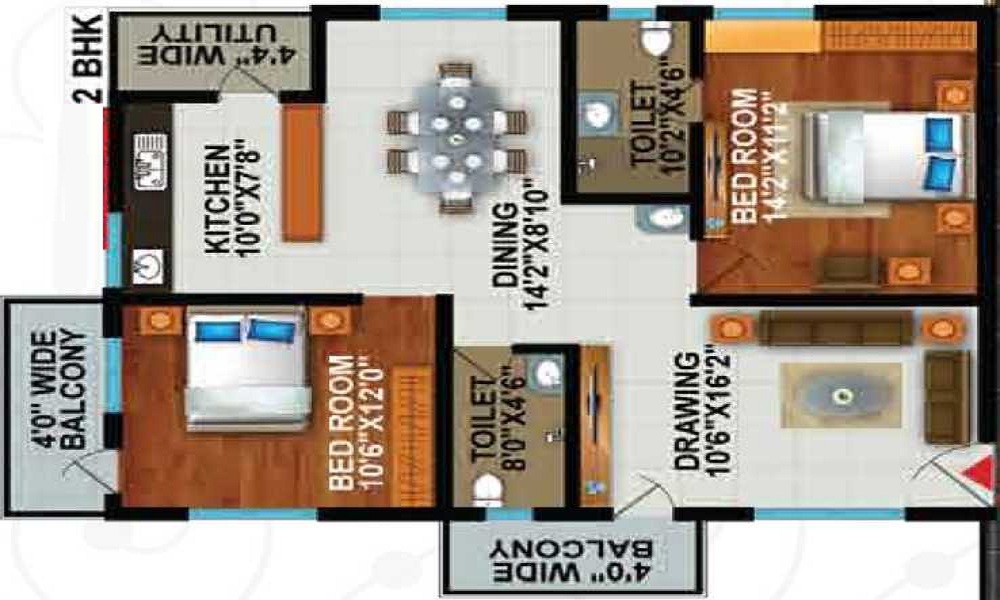 Sekhar Hyde Park Floor Plan