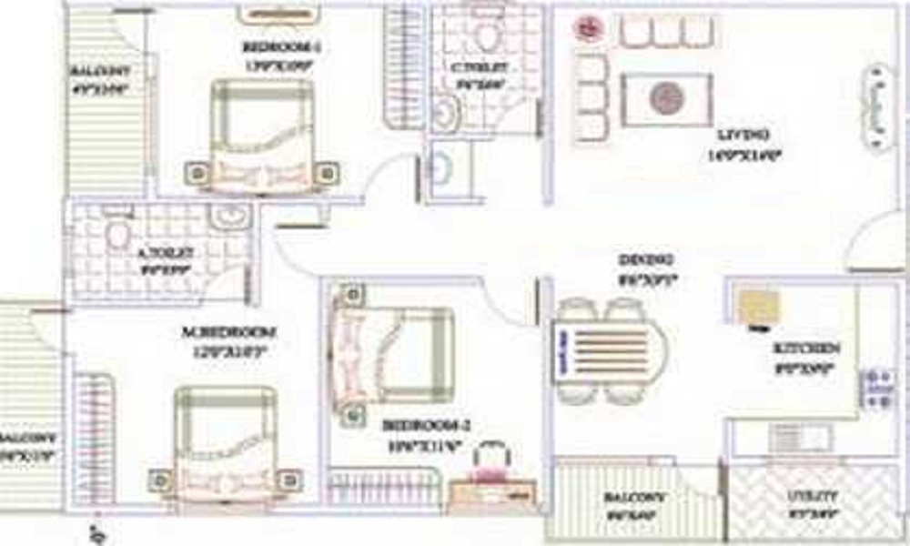 Shivaganga Sai Suchin Floor Plan
