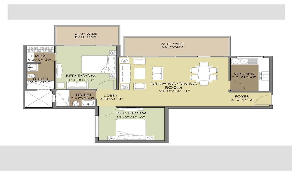Shiviri Pearl Garden Floor Plan