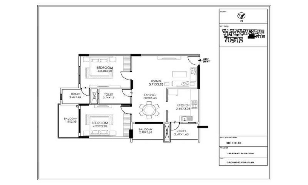 Shravanthi Palladium Floor Plan