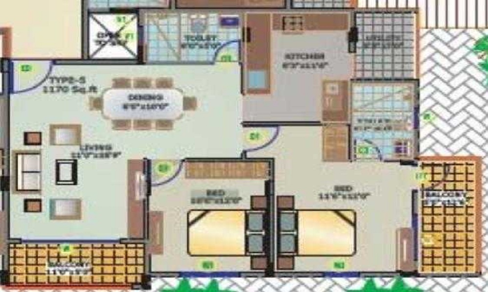 Siri Habitat Floor Plan