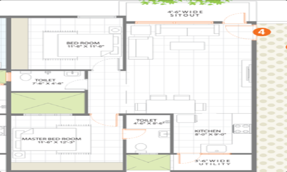 Siri Lotus Floor Plan