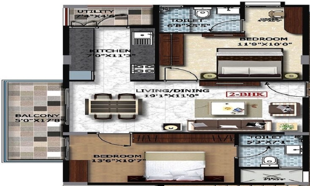 Skanda Prakriti Floor Plan
