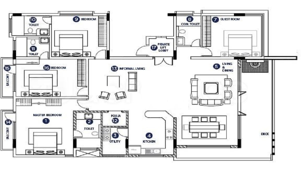 SKAV Aura Floor Plan
