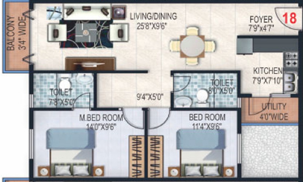 SLS Sunny Gardens Floor Plan