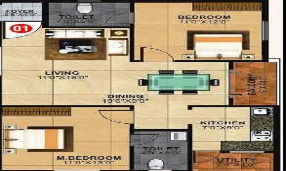 SLV Elite Floor Plan