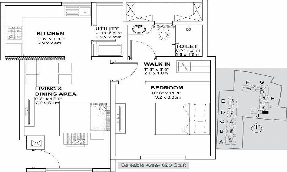 B K Chavan BK Sunrise Apartments Floor Plan