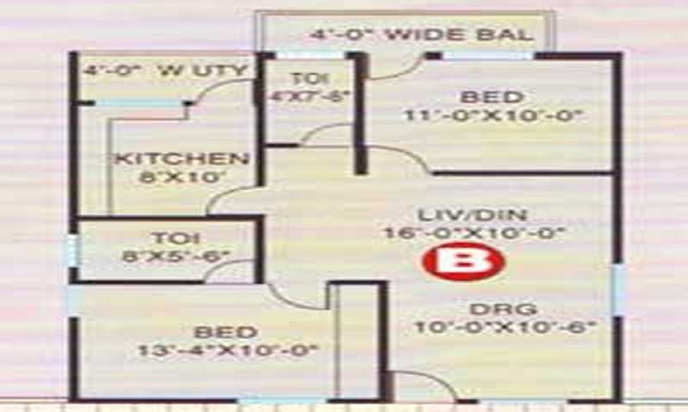 SMR Vinay Regency Floor Plan