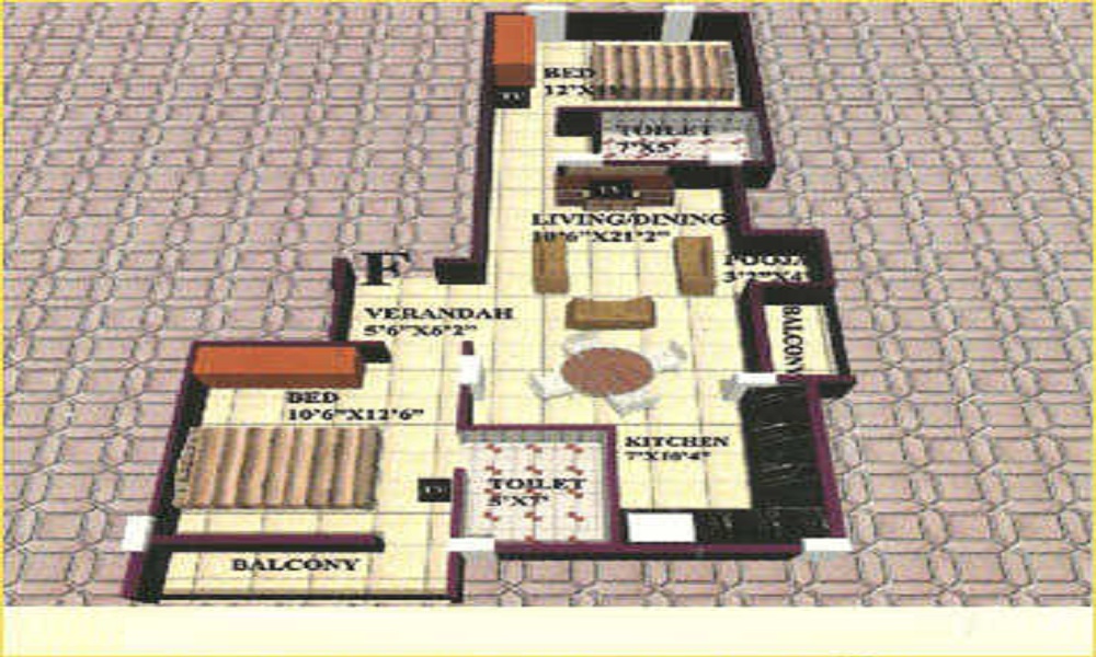 Sreenidhi Lake View Floor Plan
