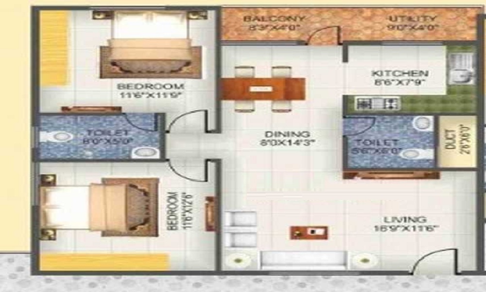 Sri Bhagwan Elite Floor Plan