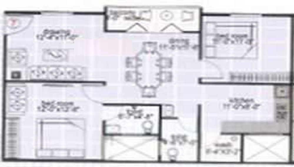 Shree Sapthagiri Meadows Floor Plan