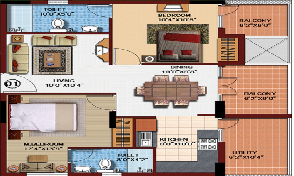 Srinivasa Classic Floor Plan