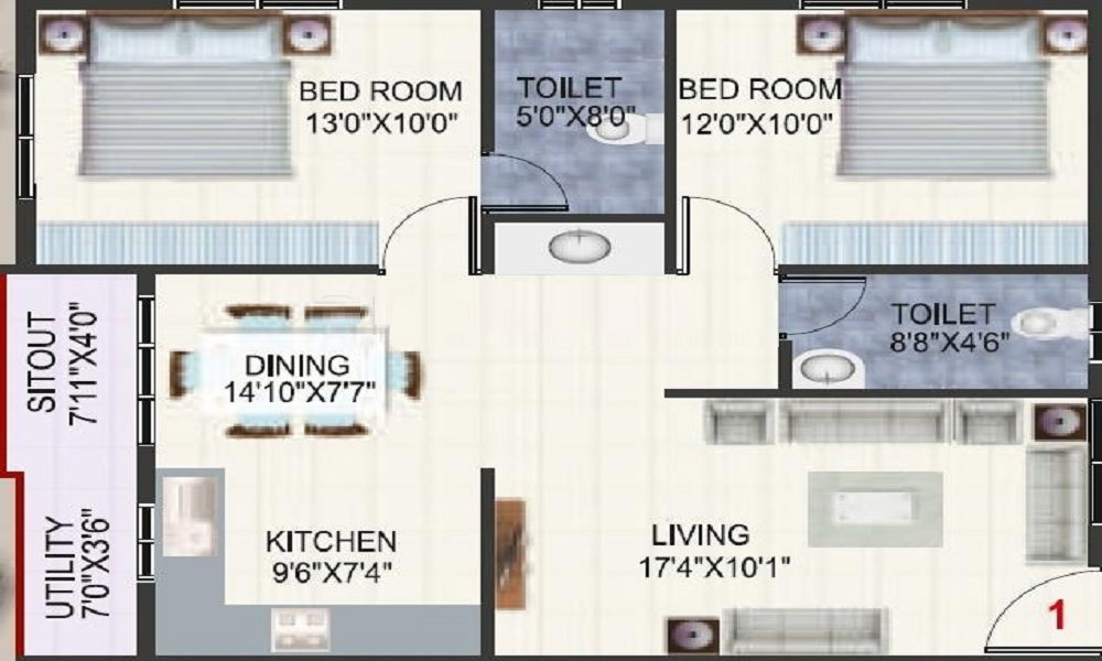 SSV Spring Greens Floor Plan
