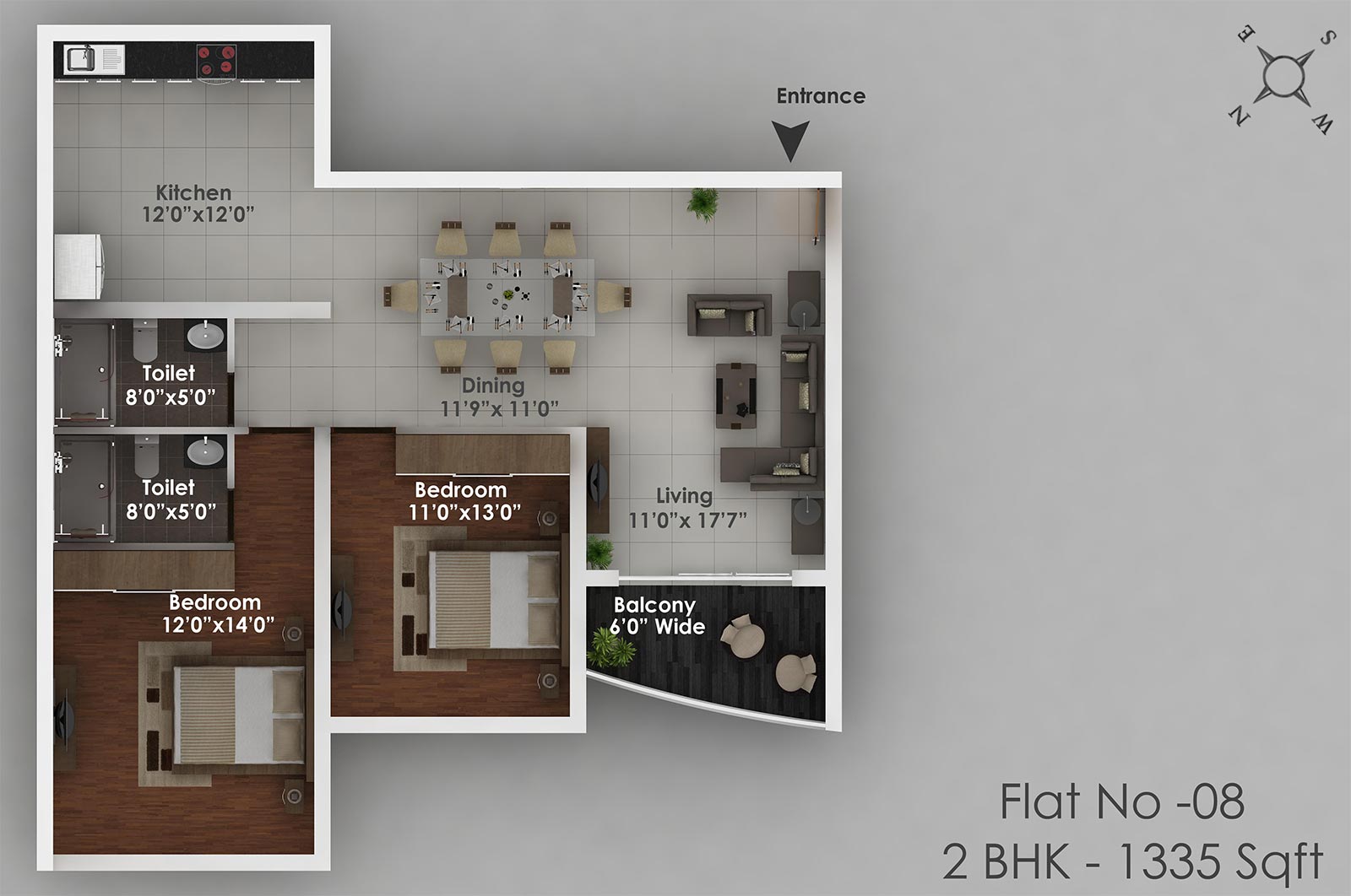 Triangle Sky Park Floor Plan