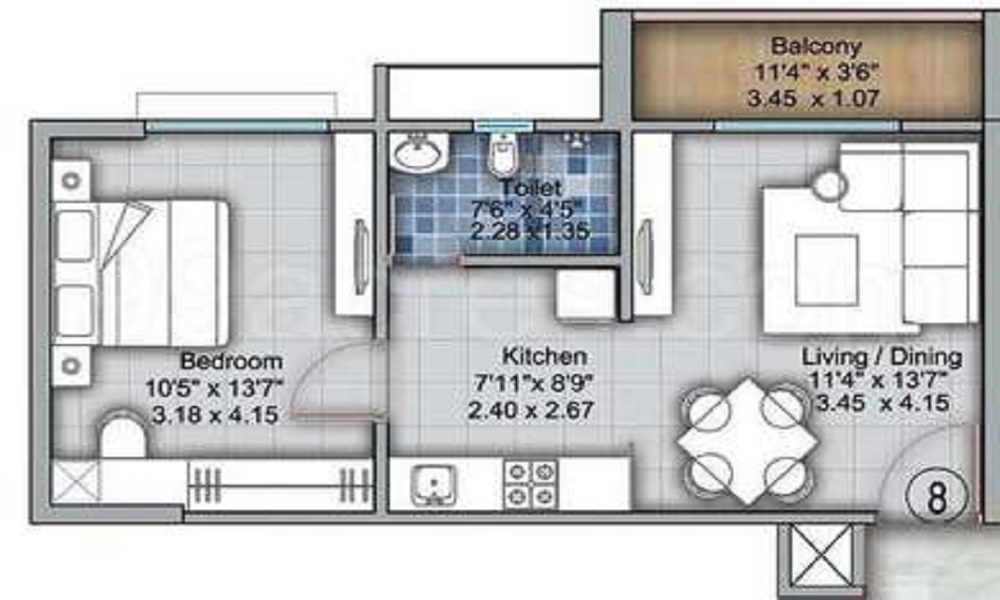 DS Kulkarni DSK Vidyanagari Floor Plan
