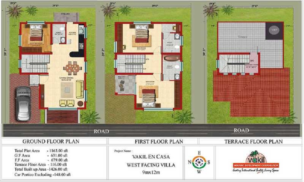 Vakil En Casa Floor Plan