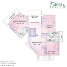 Gera Greens Ville Sky Villas Floor Plan