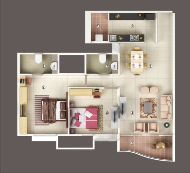 Harshitha Meridian Floor Plan