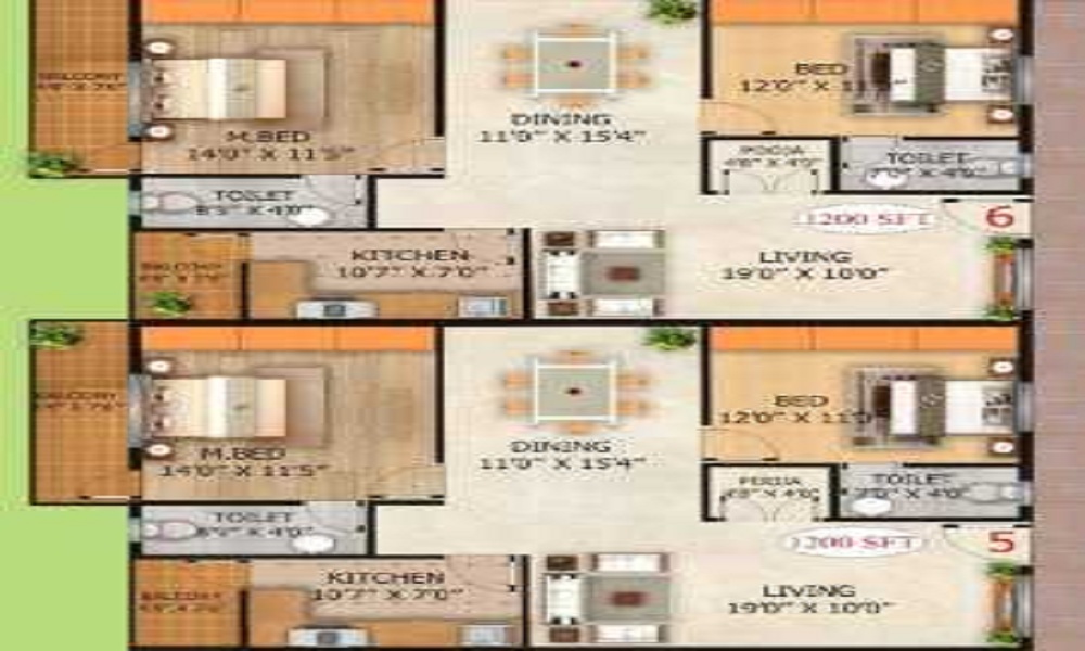 Comfort Sapthagiri Floor Plan