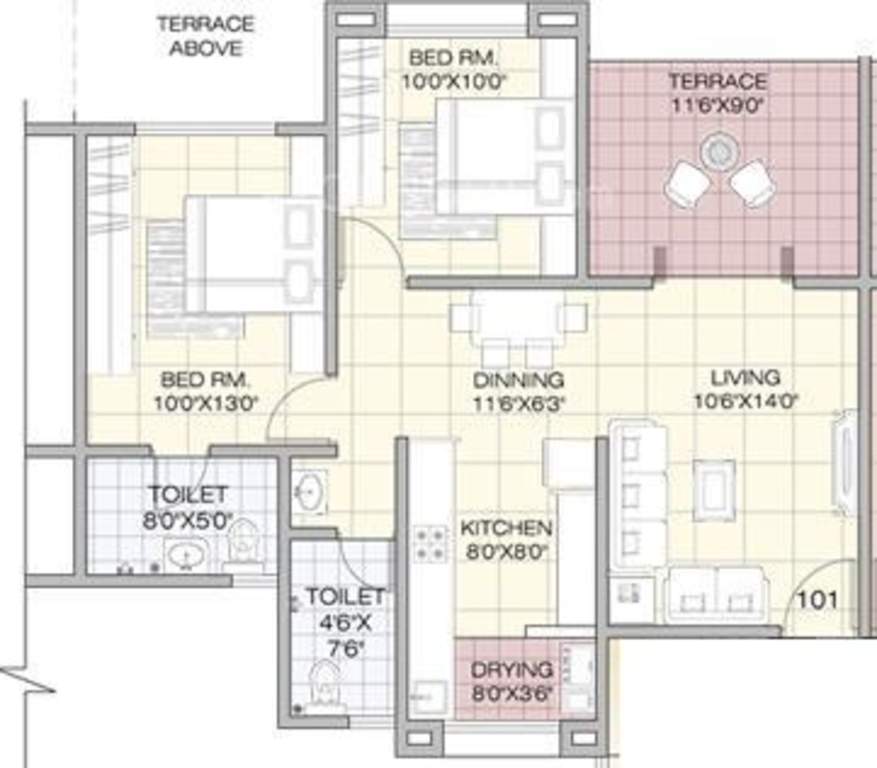 GK Developers Jarvari Floor Plan