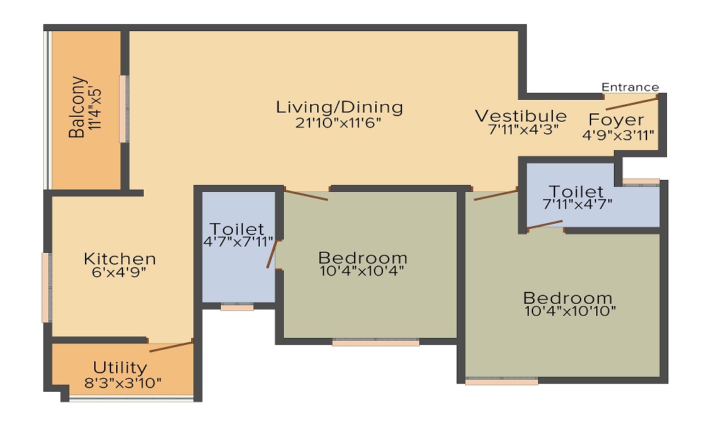 Suryodaya Anugraha Meadows Floor Plan