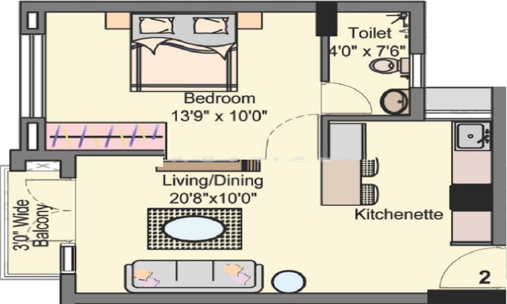 Golden Park Floor Plan