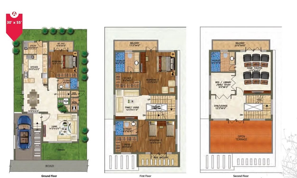 Krishvi Orange Tree Floor Plan
