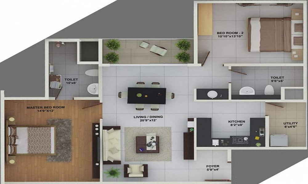 Pearl Harmony Floor Plan