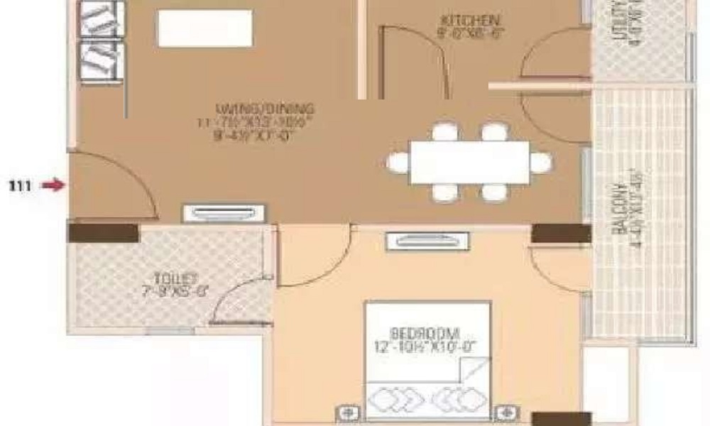 Raja Ritz Avenue Floor Plan
