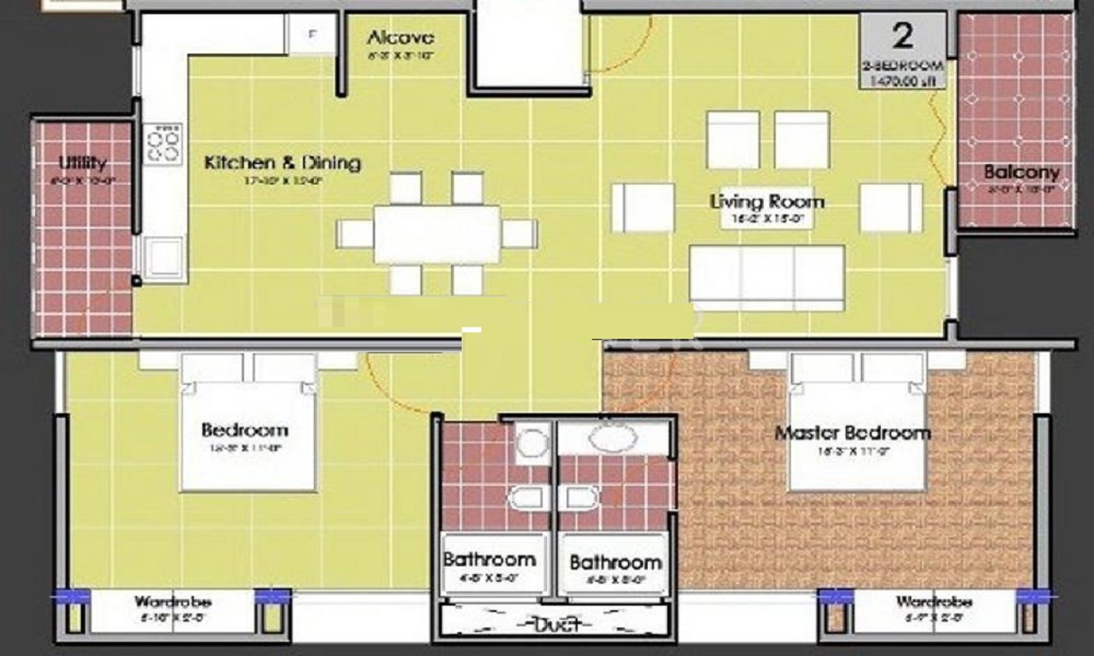 Laa Aditya Residency Floor Plan