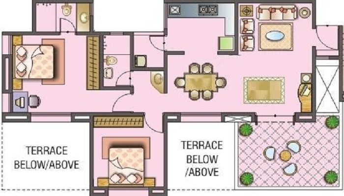 Kalaapi Construction Zennia Floor Plan