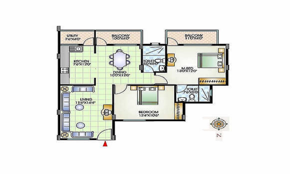 Marutham Orchid Floor Plan