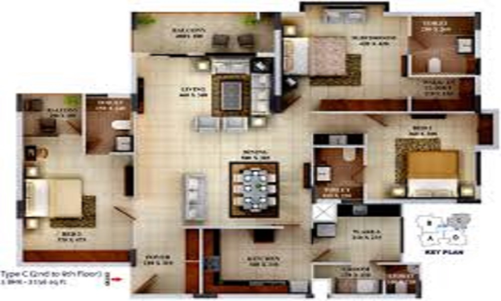 Brigade Legacy Floor Plan
