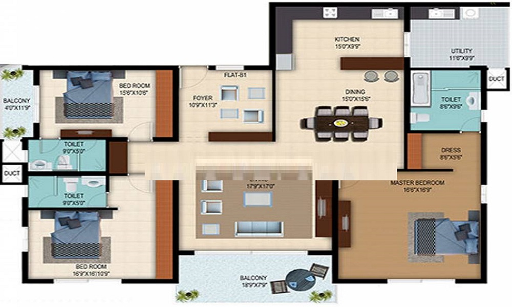 Veracious Park West Floor Plan