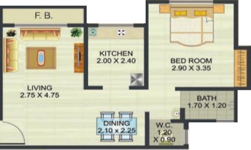 Prabhavathi Meridian Floor Plan