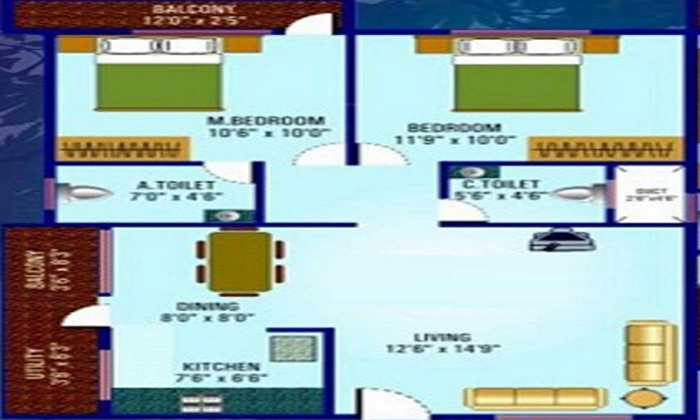 Mahendra Sai Padam Floor Plan